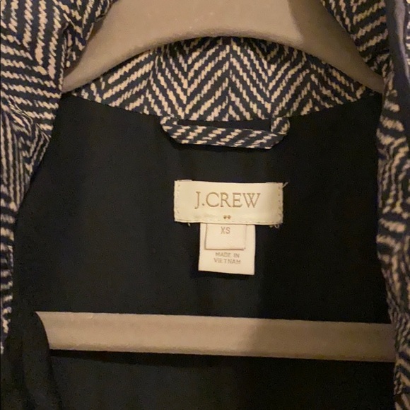 J. Crew Houndstooth Black Vest - Picture 7 of 8